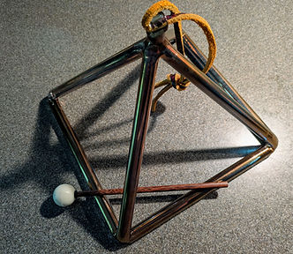 copper quartz pyramid