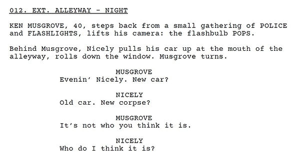 Script extract