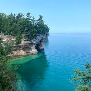 Warnings at Pictured Rocks