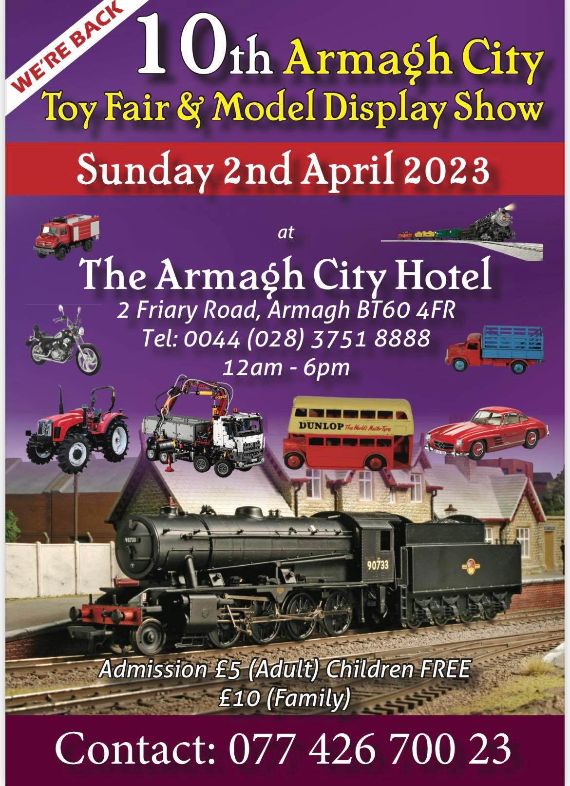 10th Armagh City Toy Fair & Model Display Show Kevs Diecast Models