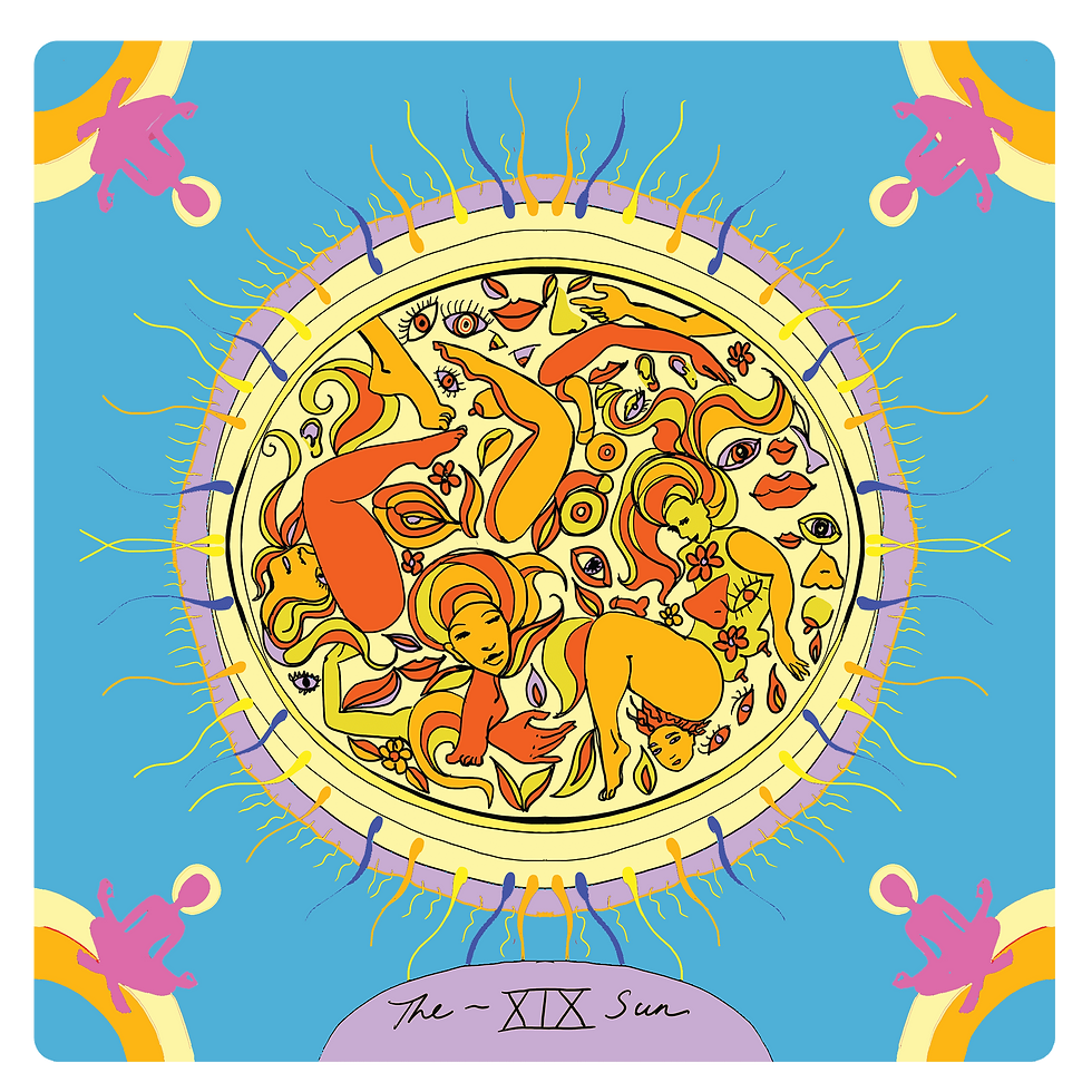 The Sun | Mother Tarot by Wren McMurdo Brignac