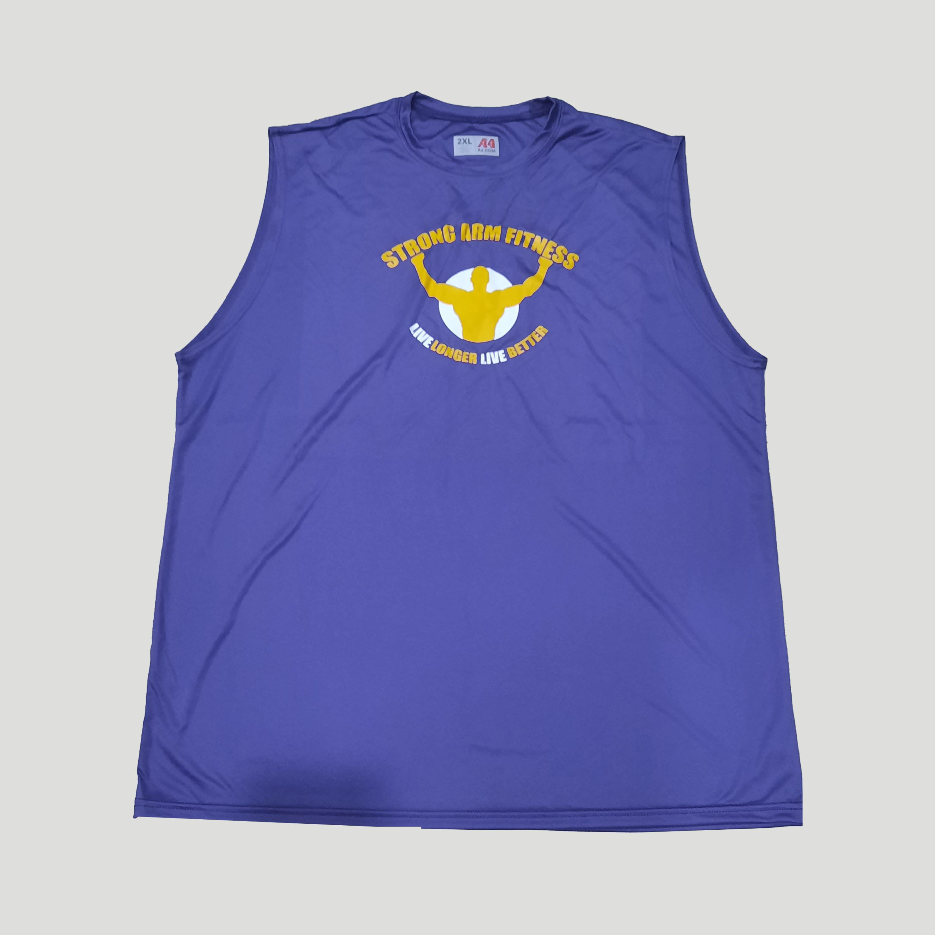 Unisex Performance Tanks - Purple