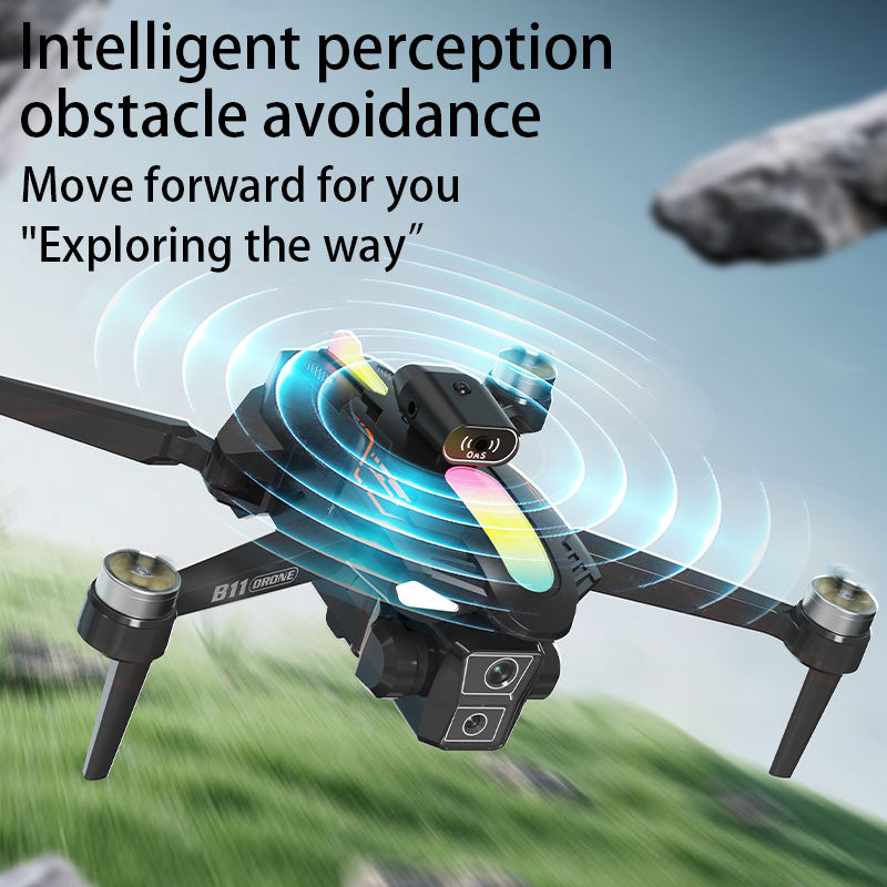 Thumbnail: 2026 B11 Pro WiFi FPV Drone - Dual 4K/1080P Camera, Wide-Angle HD, Altitude Hold