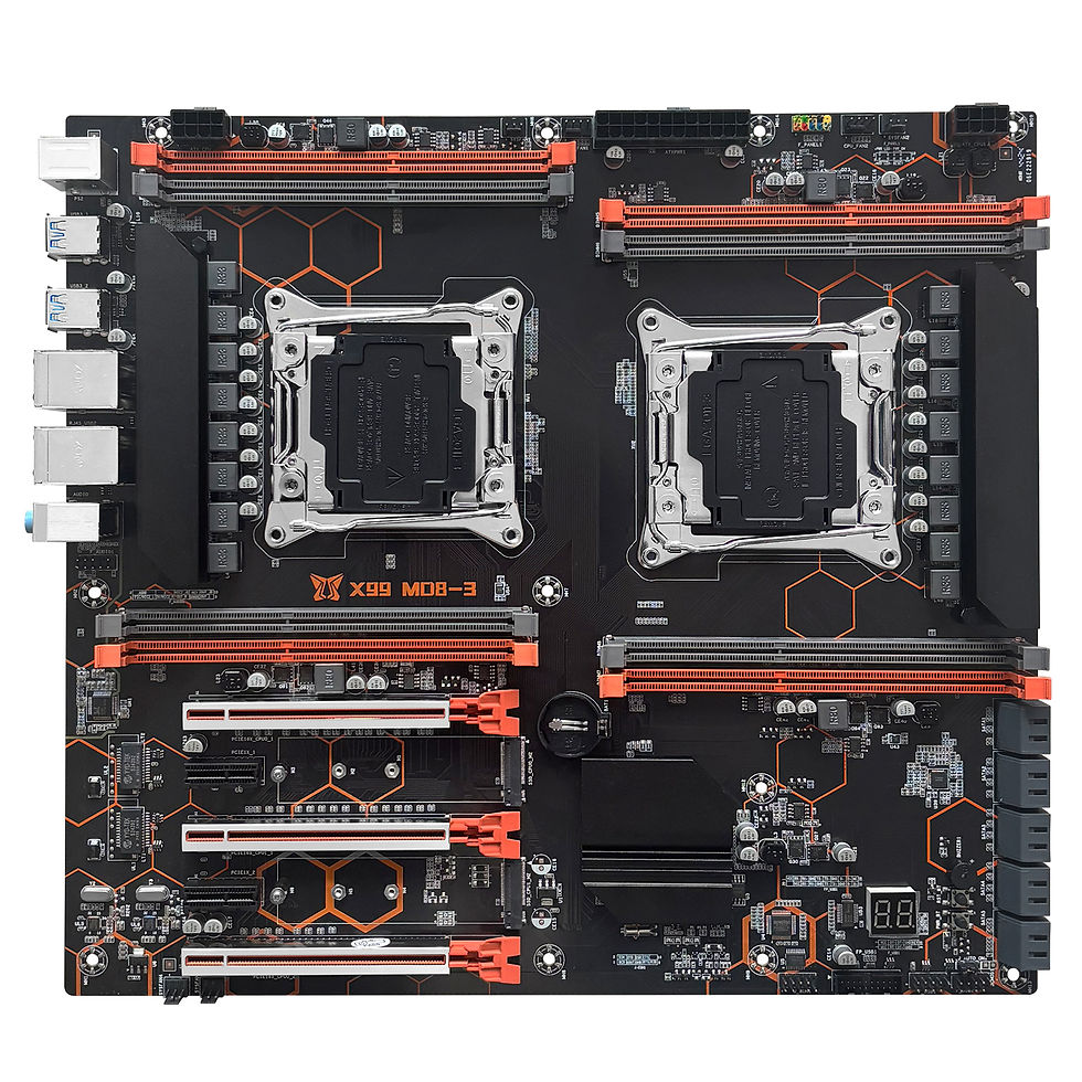 Thumbnail: MACHINIST X99 Dual CPU Motherboard LGA2011-3 Support Intel Xeon E5 2629 2649 266