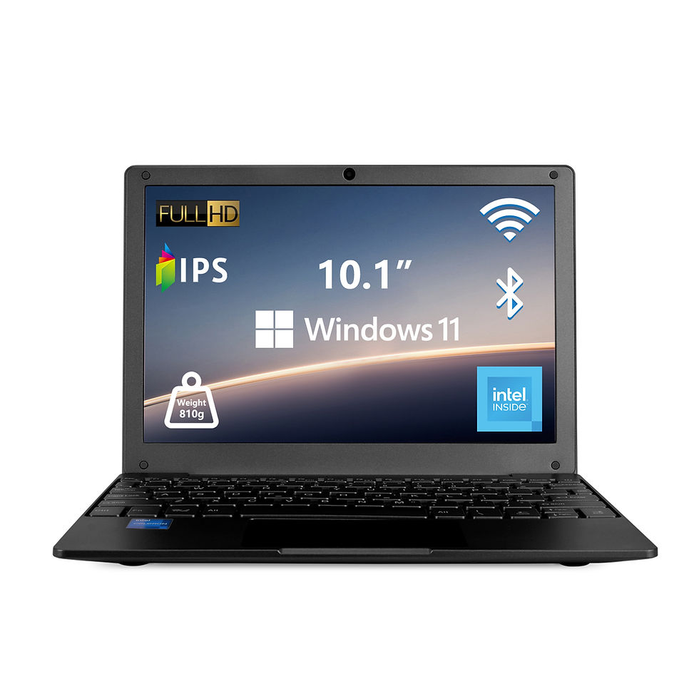 Thumbnail: 2025 Portable 10.1 Inch Mini Laptop Intel Celeron N4000 8GB RAM 128GB SSD Window