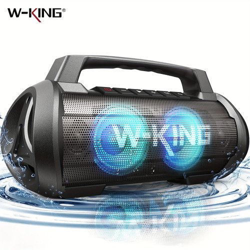 W-KING 70W RMS Bluetooth Portable Speaker, Speaker Wireless Loud