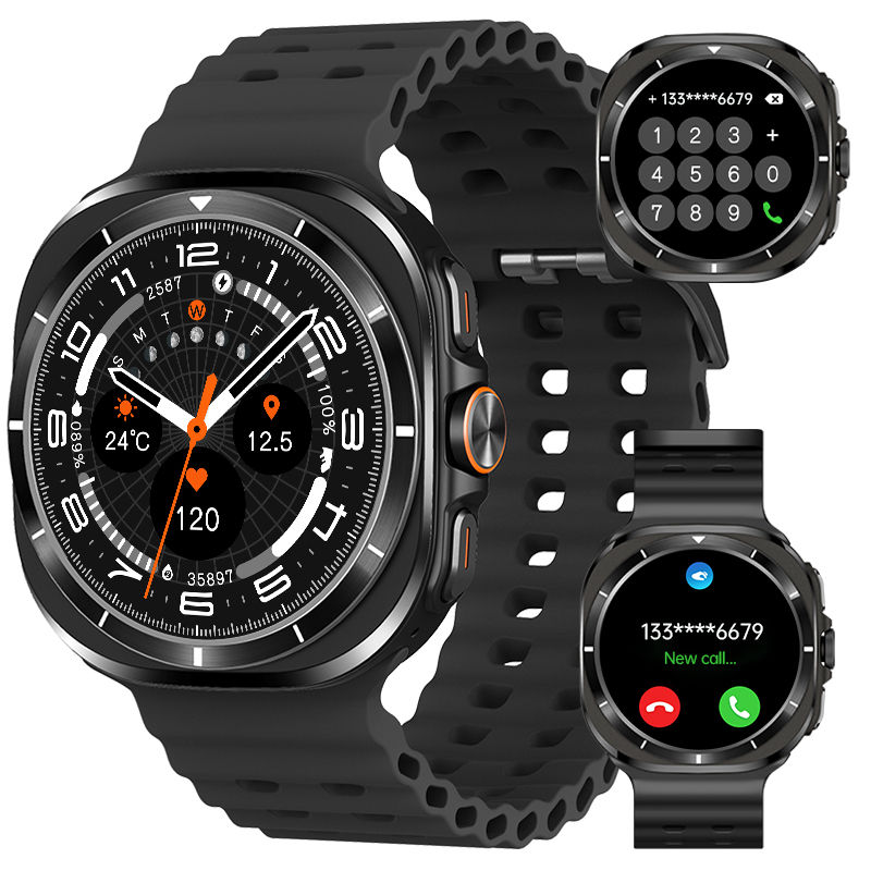 Thumbnail: Latest Fashion Smart Watch for Men Women - Long-lasting Battery, USB Magnetic Fa