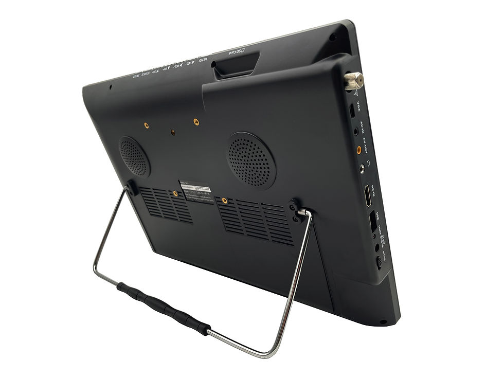 Thumbnail: 14 Inch Smart Portable TV for Camping or Outdoor Use Android Mini TV Handheld Di