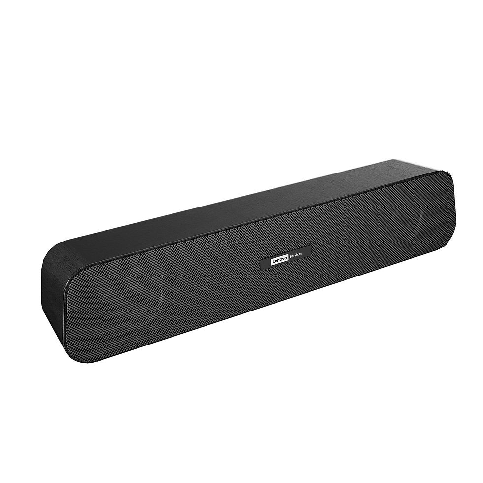 Thumbnail: Lenovo Desktop Speakers with USB Deep Bass Portable 3D Surround Sound Stereo Lou