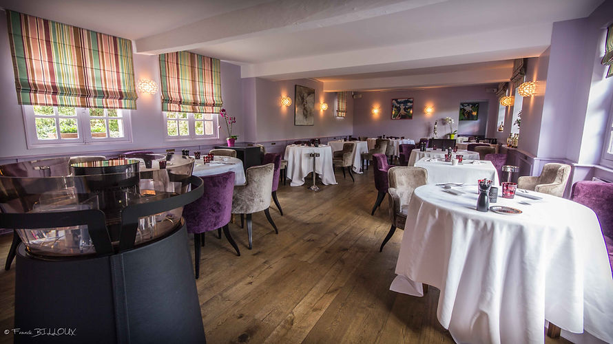 Auberge de la pomme à les damps (27) en haute normandie pour le site Chateaux & Hotels Collection, chef Boquelet, restaurant une étoile au guide Michelin