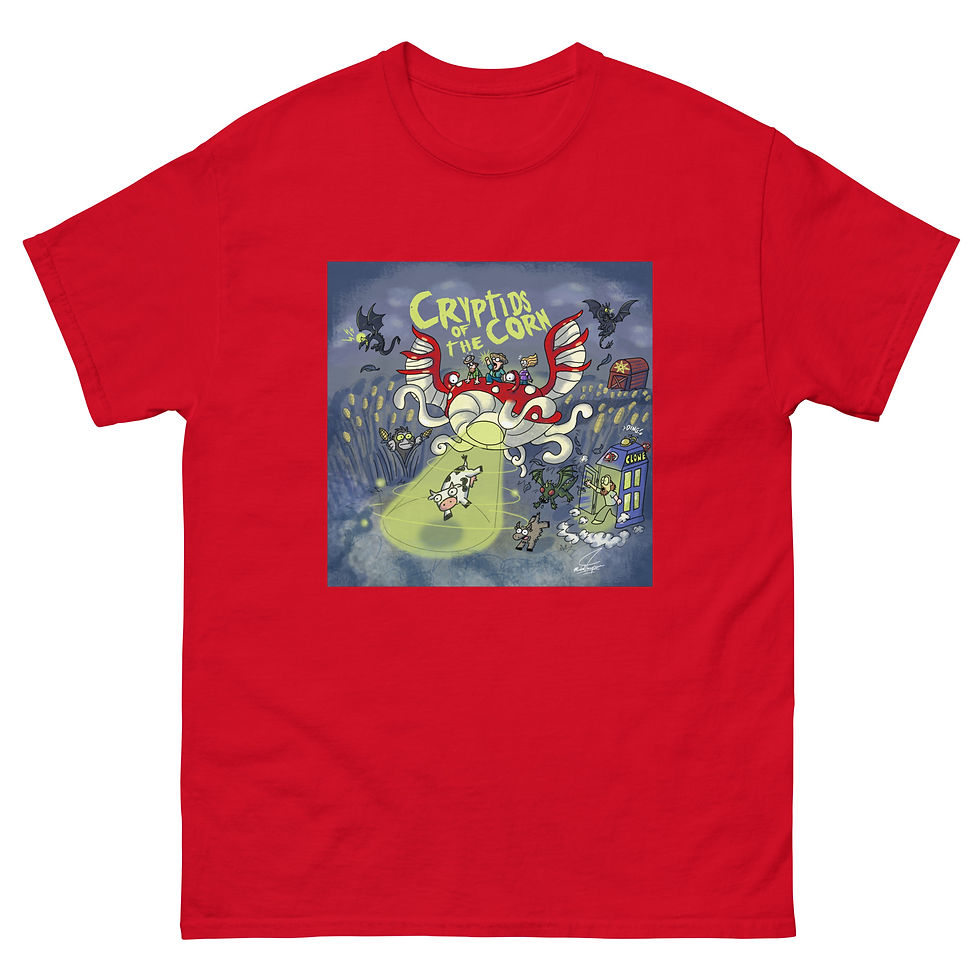 Thumbnail: The Flying Mushroom Monster Unisex classic tee