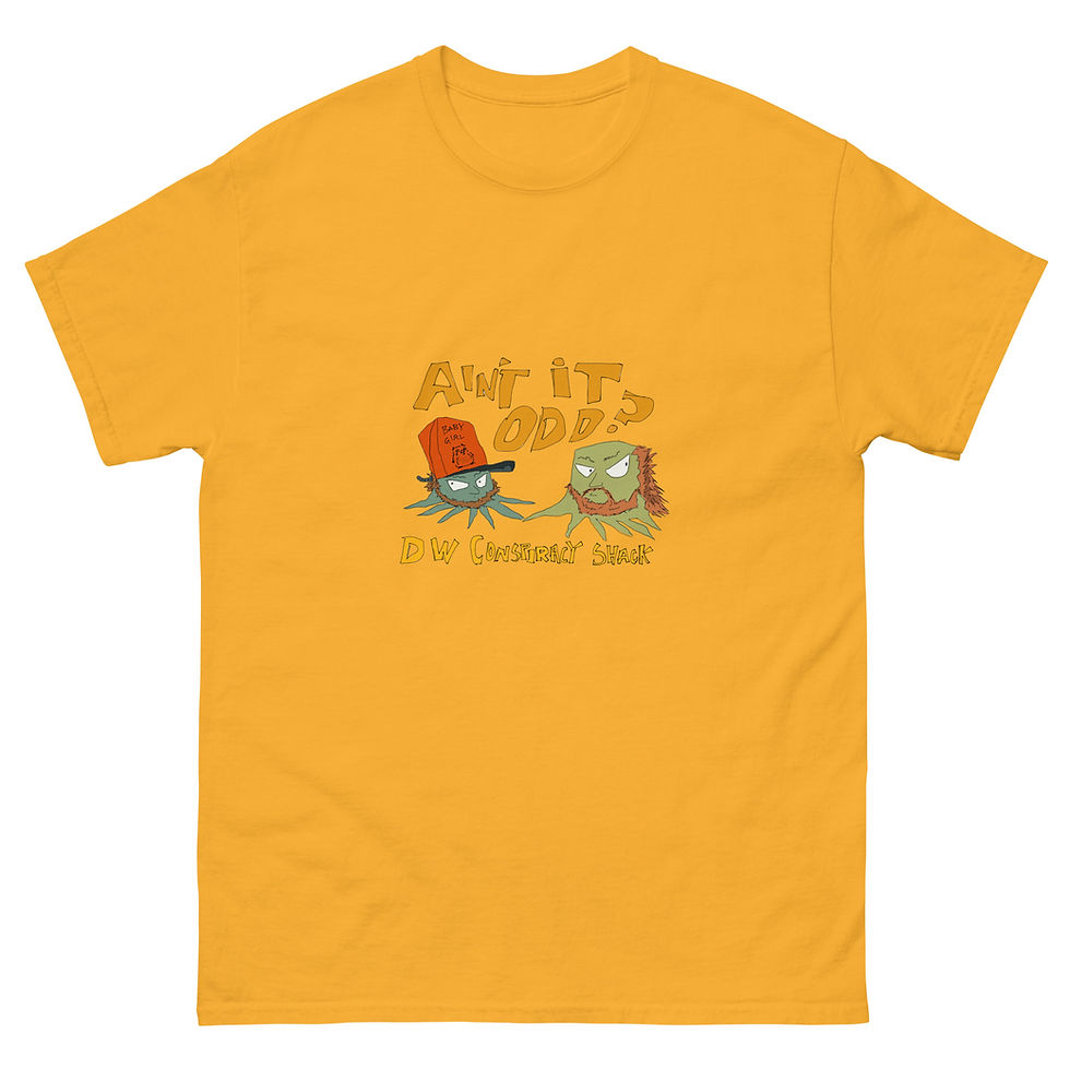Thumbnail: DW conspiracy shack mountain squids by JB Unisex classic tee