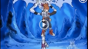 Digimon Tamers - Ep 10 clip - Rika vs Icedevimon