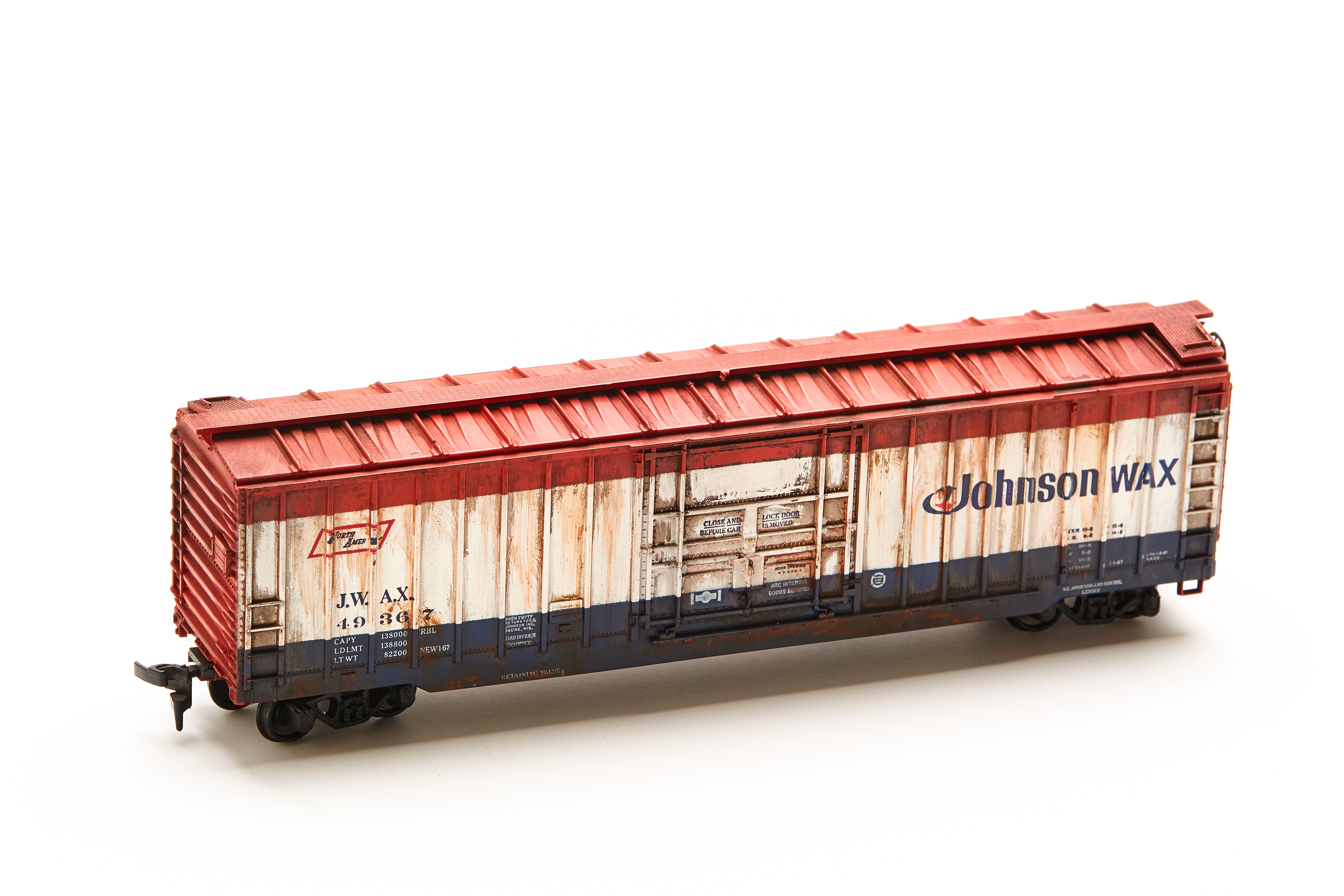 HO Scale Model Train - "North American - Johnson Wax"