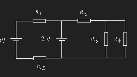 IB Physics: Circuit Question with Two Cells