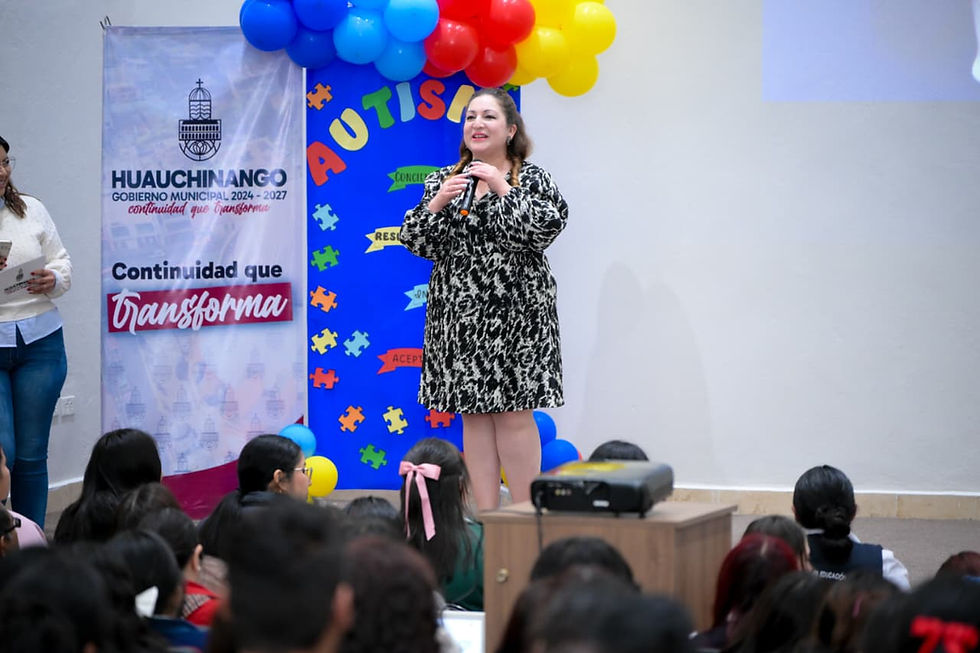 Huauchinango promueve la inclusión y empatía con la conferencia “Autismo Hoy: Entender para Comprender”