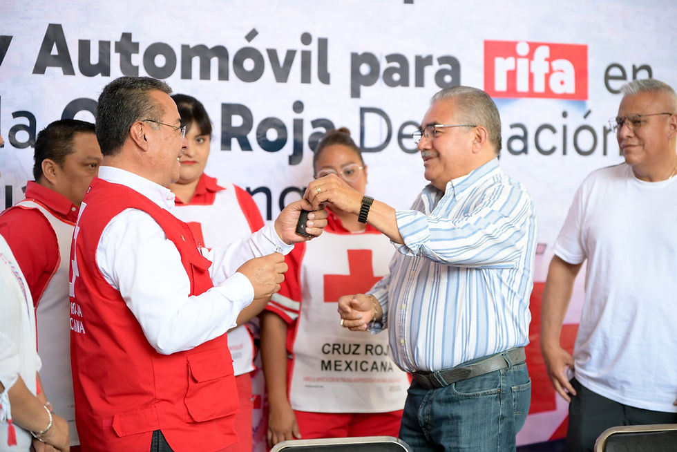 Gobierno Municipal de Huauchinango fortalece la atención de emergencias con donativo a la Cruz Roja