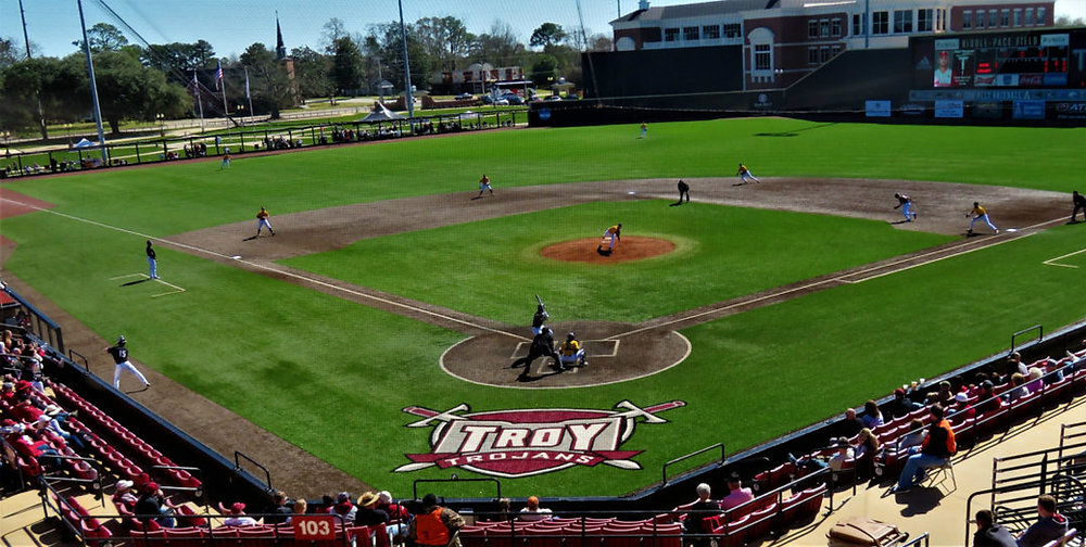 Troy baseball top