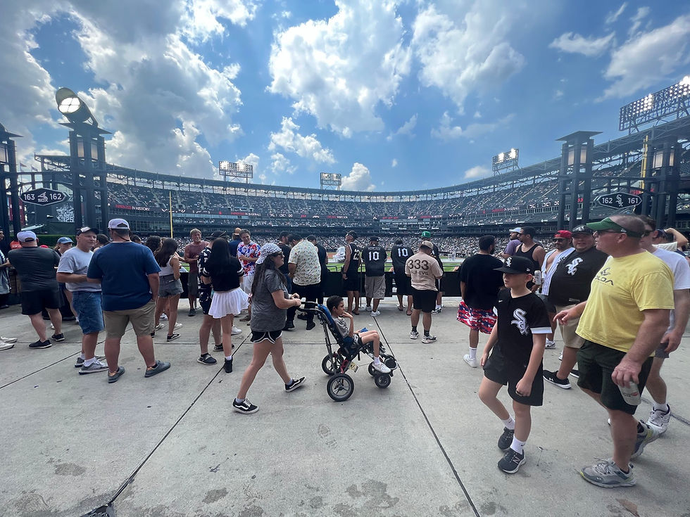 Rate Field View from Center Field