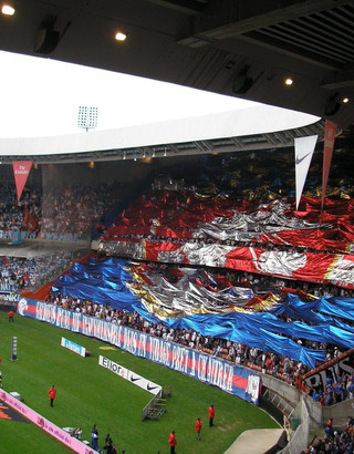 OGC Nice - Paris Saint-Germain : côté Tribunes. - Histoire du #PSG OGC Nice - Paris Saint-Germain : côté Tribunes. - Histoire du #PSG