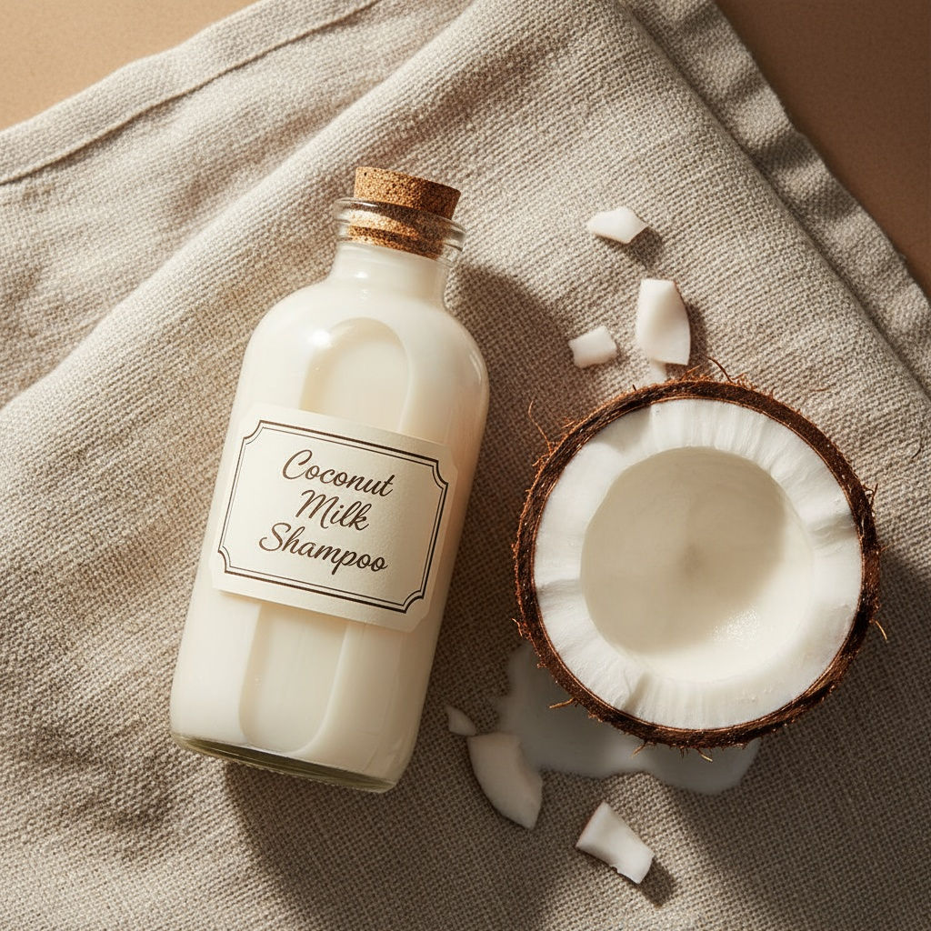 Shampoo with Coconut Milk