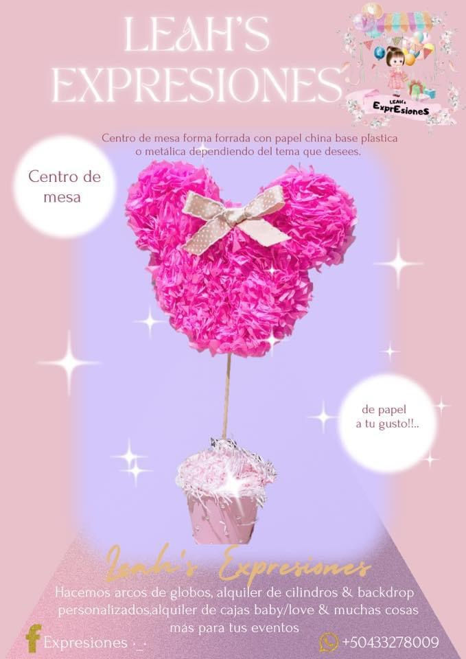 Miniatura: Centro de mesa temático