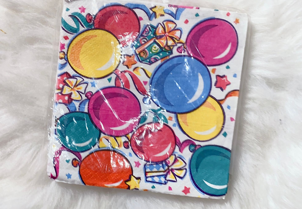 Miniatura: Suministros para fiesta temática 