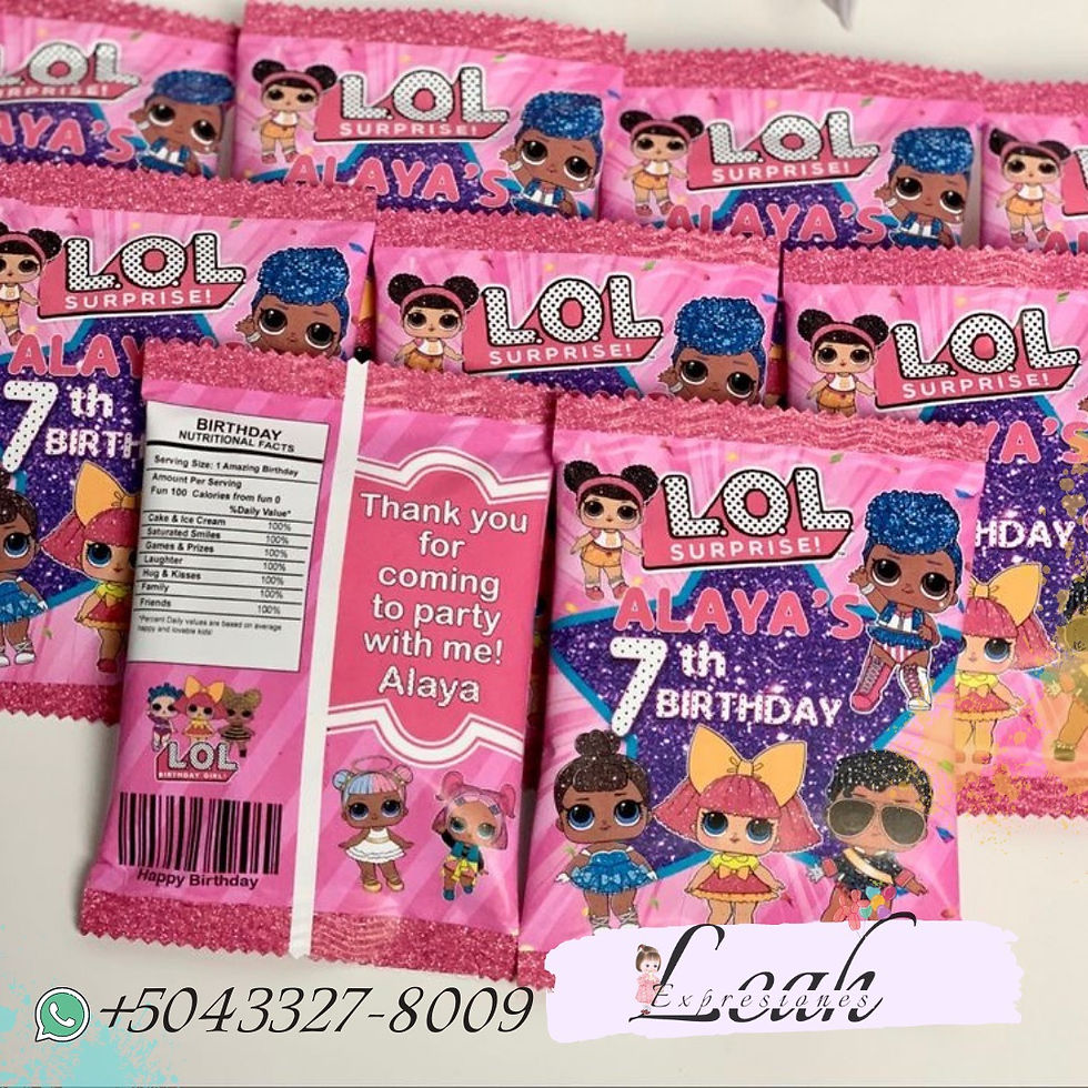 Miniatura: Elaboración de stickers y personalizado de snack