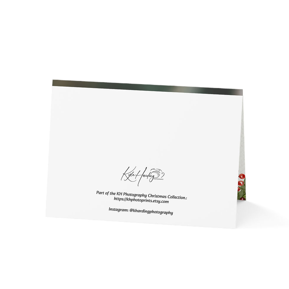Thumbnail: Robin Christmas Card - Single & Multipack (1, 10, 30, 50)