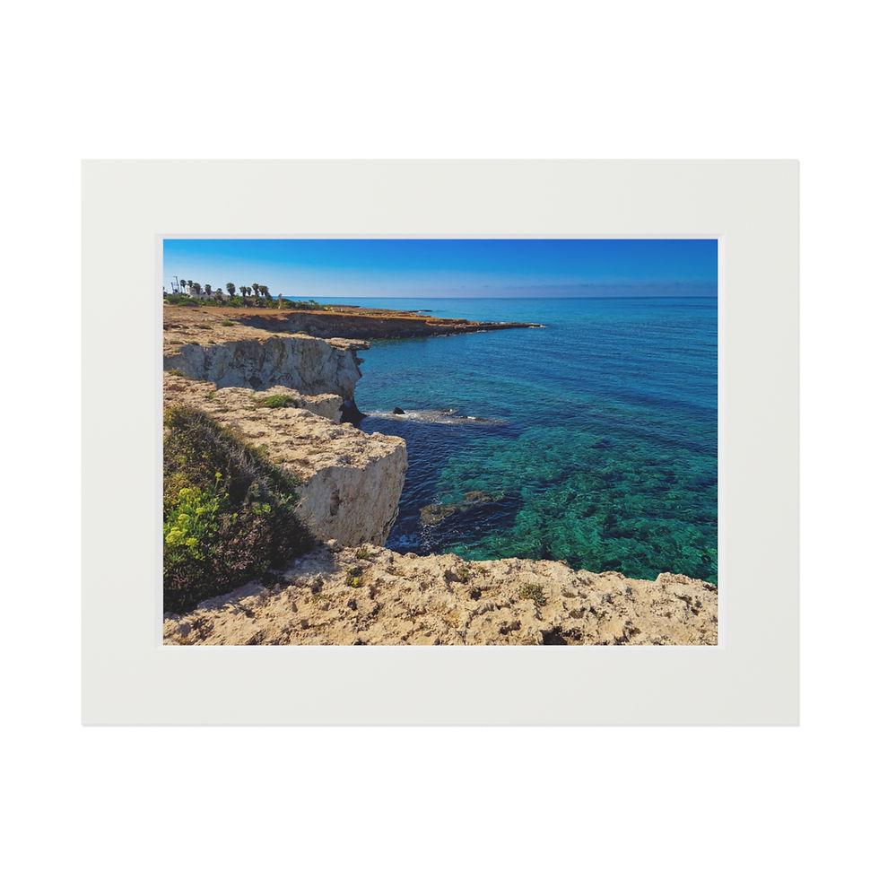 Thumbnail: Art Print - Cyprus Coastline Photo
