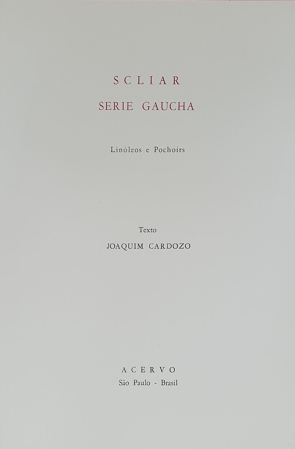 Miniatura: Série Gaucha - Carlos Scliar