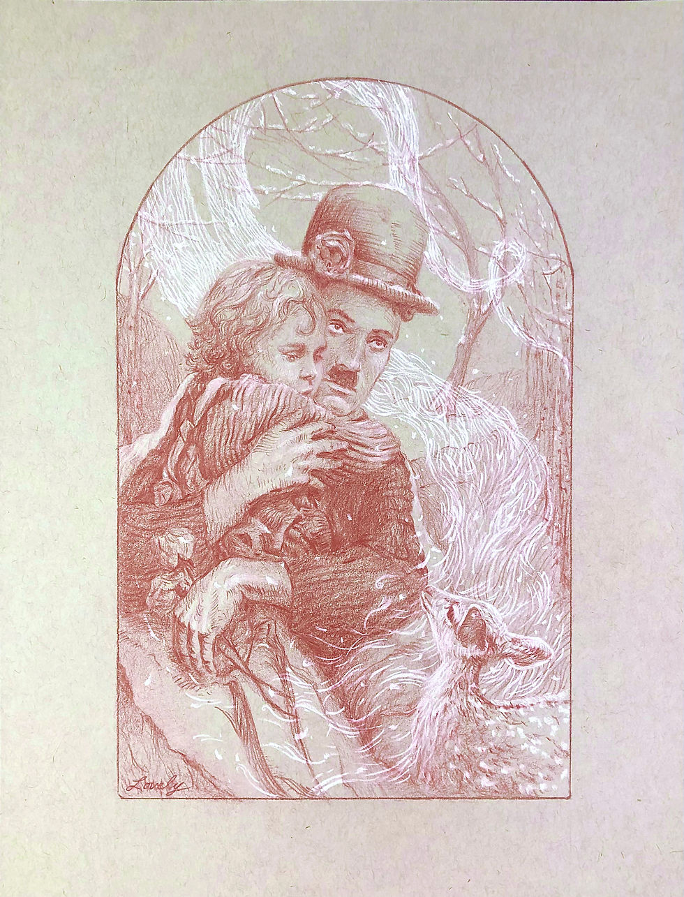 Auld Lang Syne - 12" X 9"