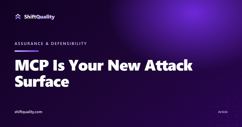 MCP Is Your New Attack Surface