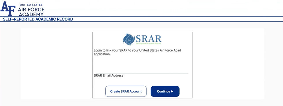 The SRAR is required by the US Air Force Academy