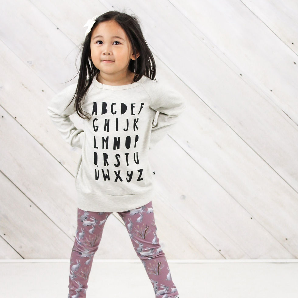 Little & Lively Alphabet Pullover ($3 Lettermail Eligible)