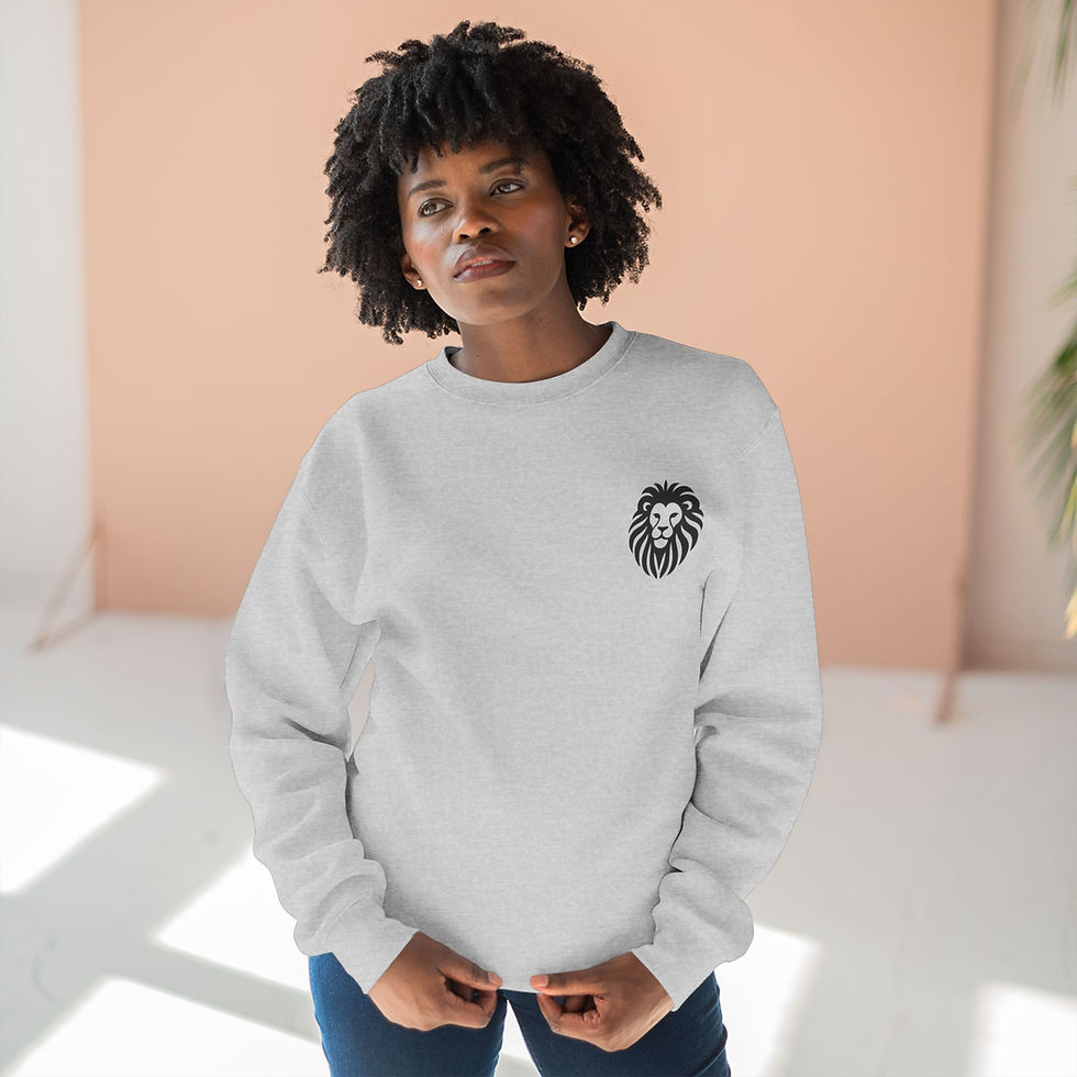 Thumbnail: BRAVE Badge Unisex Crewneck Sweatshirt