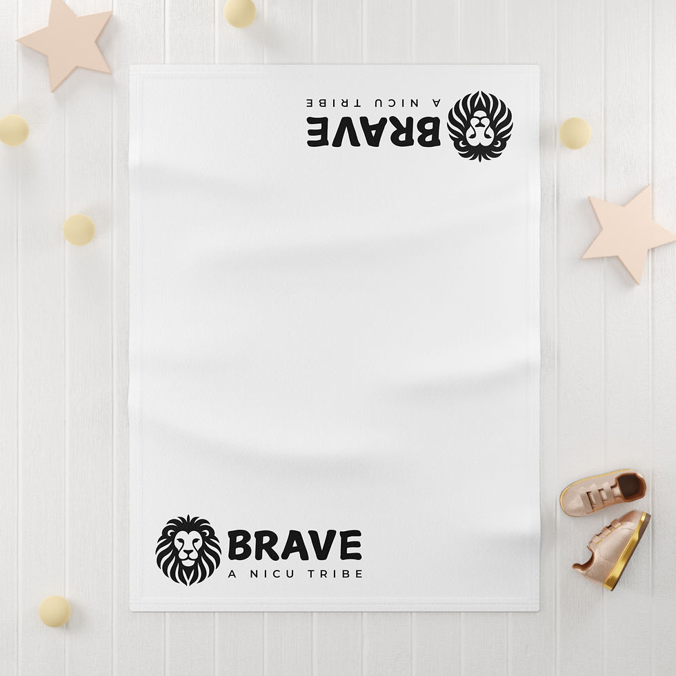 Thumbnail: BRAVE Soft Fleece Baby Blanket