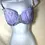 Thumbnail: Victoria's Secret VINTAGE Dream Angels Push-Up Bra w/o padding 34D - Blue/Silver