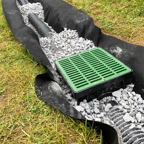 French Drain Installed in Dayton Ohio