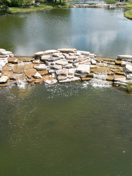 Natural Rock Water Feature