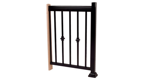 Single Ralling Single Collar Plain | Railing Excellence