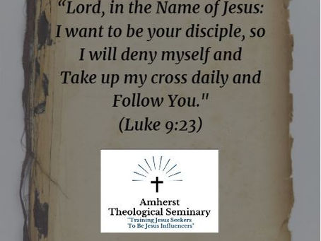 PRAY SCRIPTURE TODAY! (Luke 9:23)
