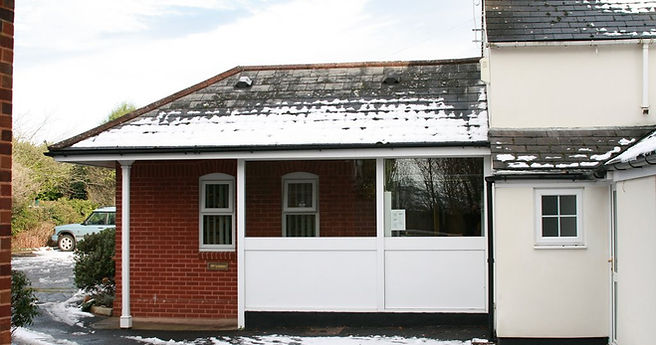 Polsloe Road in Winter