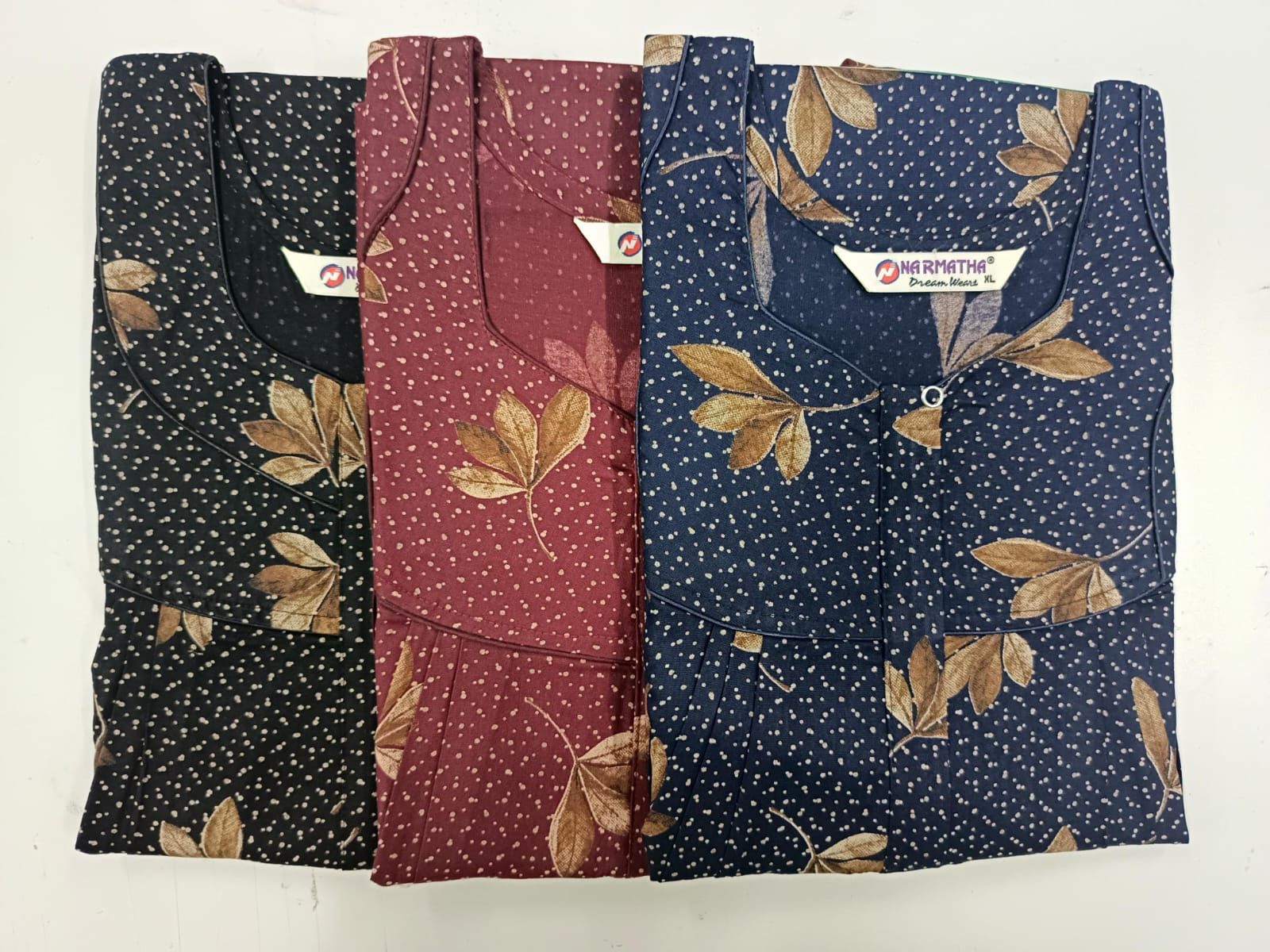 Alphine Material-Regular(Pleaded)- Half Sleeve -With Mob Pocket- Comfort Wear