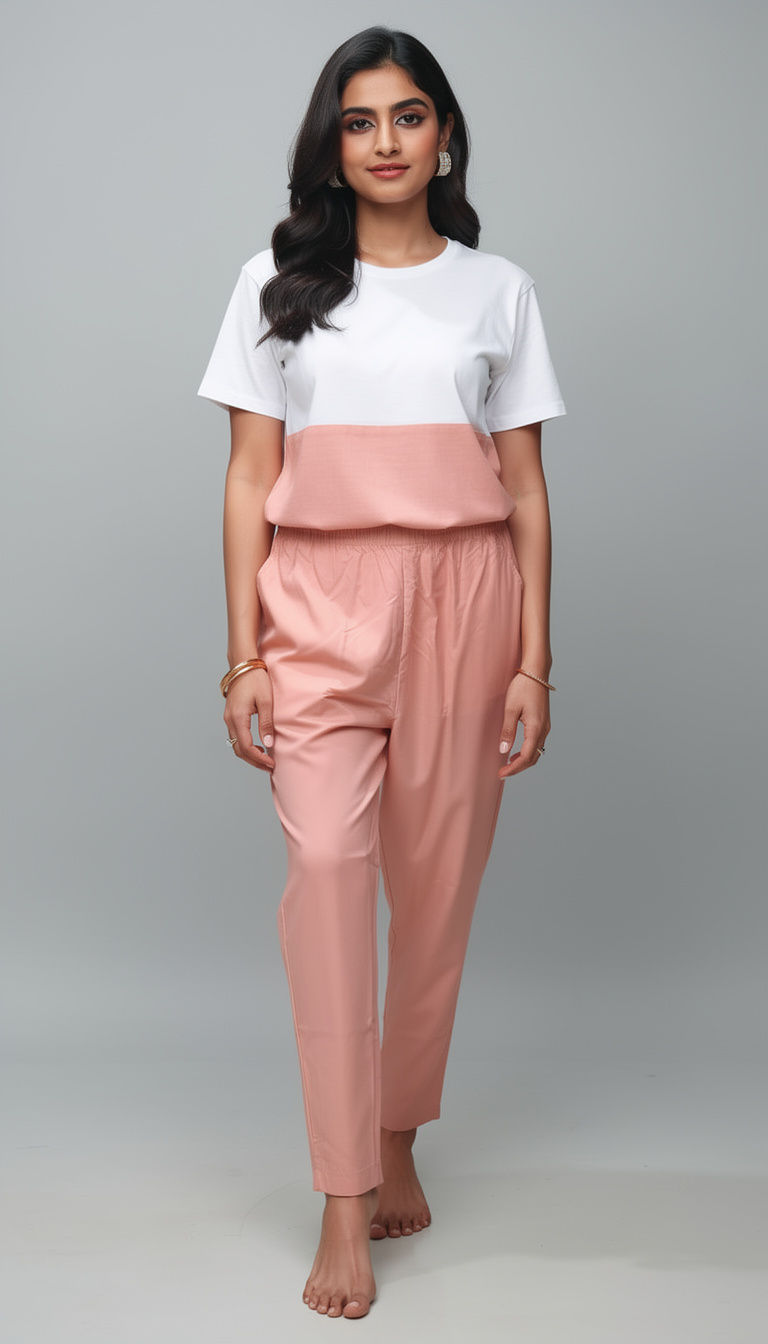 Rayon Chudi Pant-Mobile Pocket-Elastic with tightening Nada also-Straight Pant