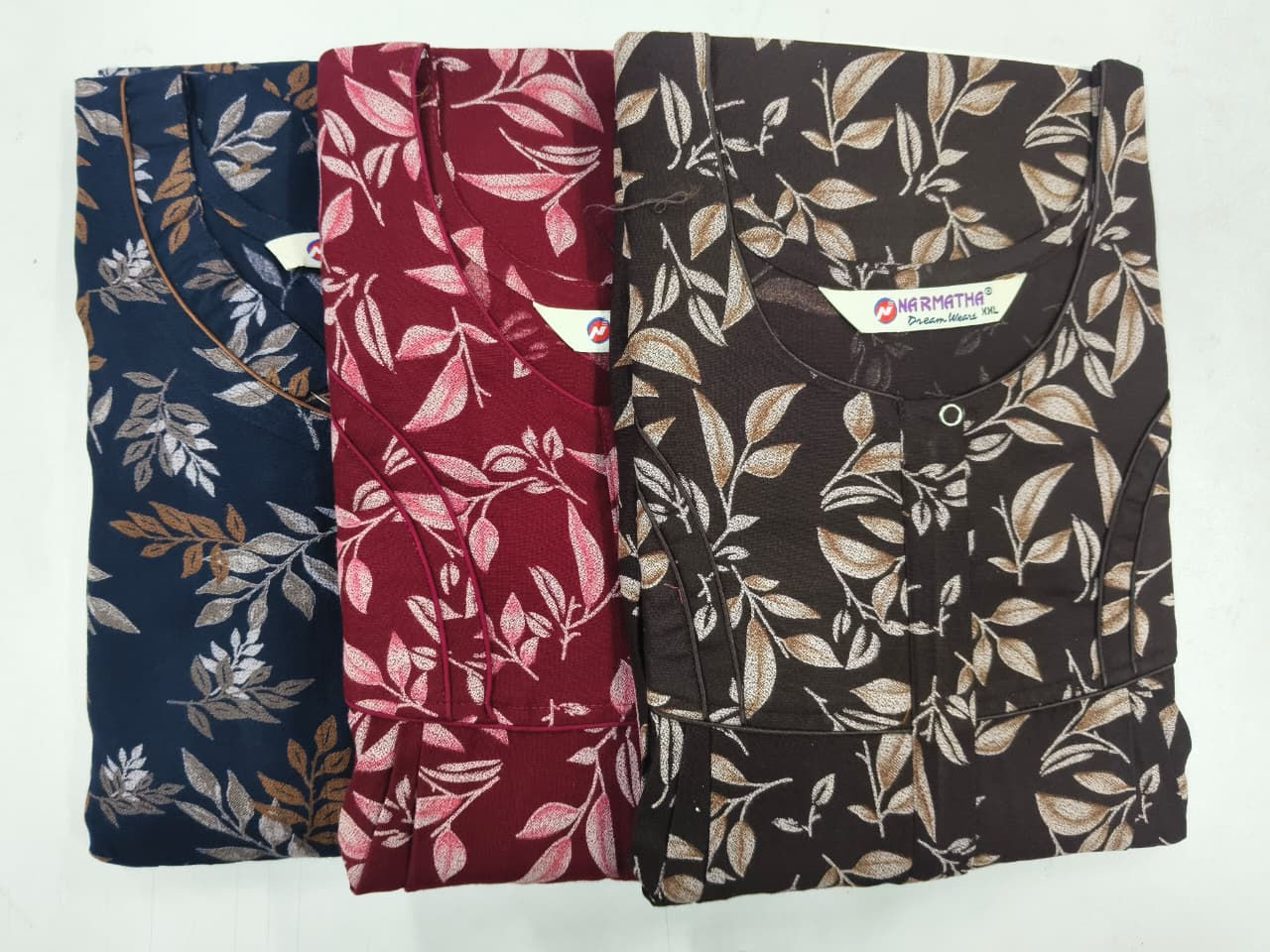 202602-Alphine-Regular-Pleated- Half Sleeve -With Mob Pocket-Elegant print-Comfo