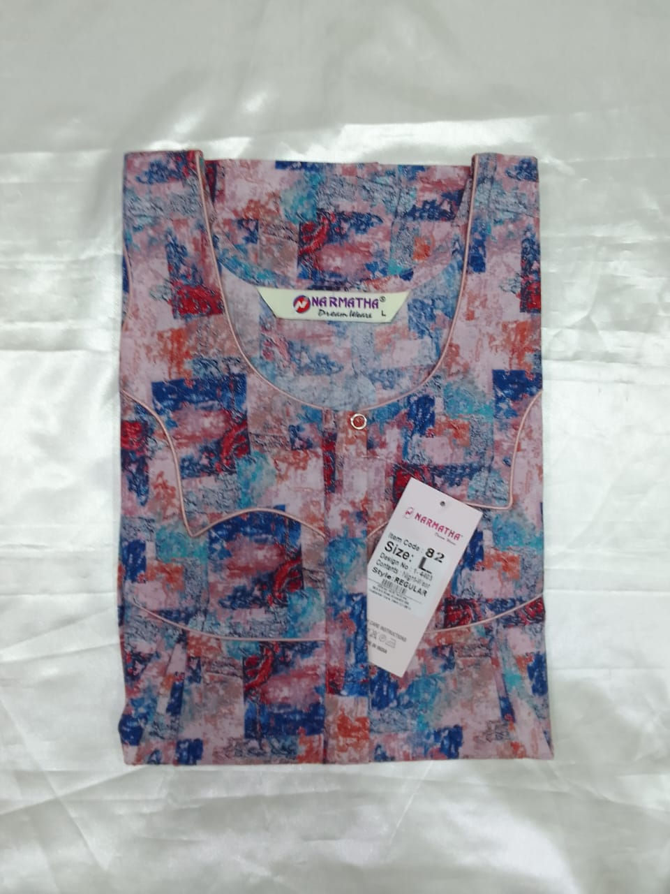 Cotton-Regular-Pleated-Halfsleeve-Premium-Comfort Wear-Trendy Collection-Soft