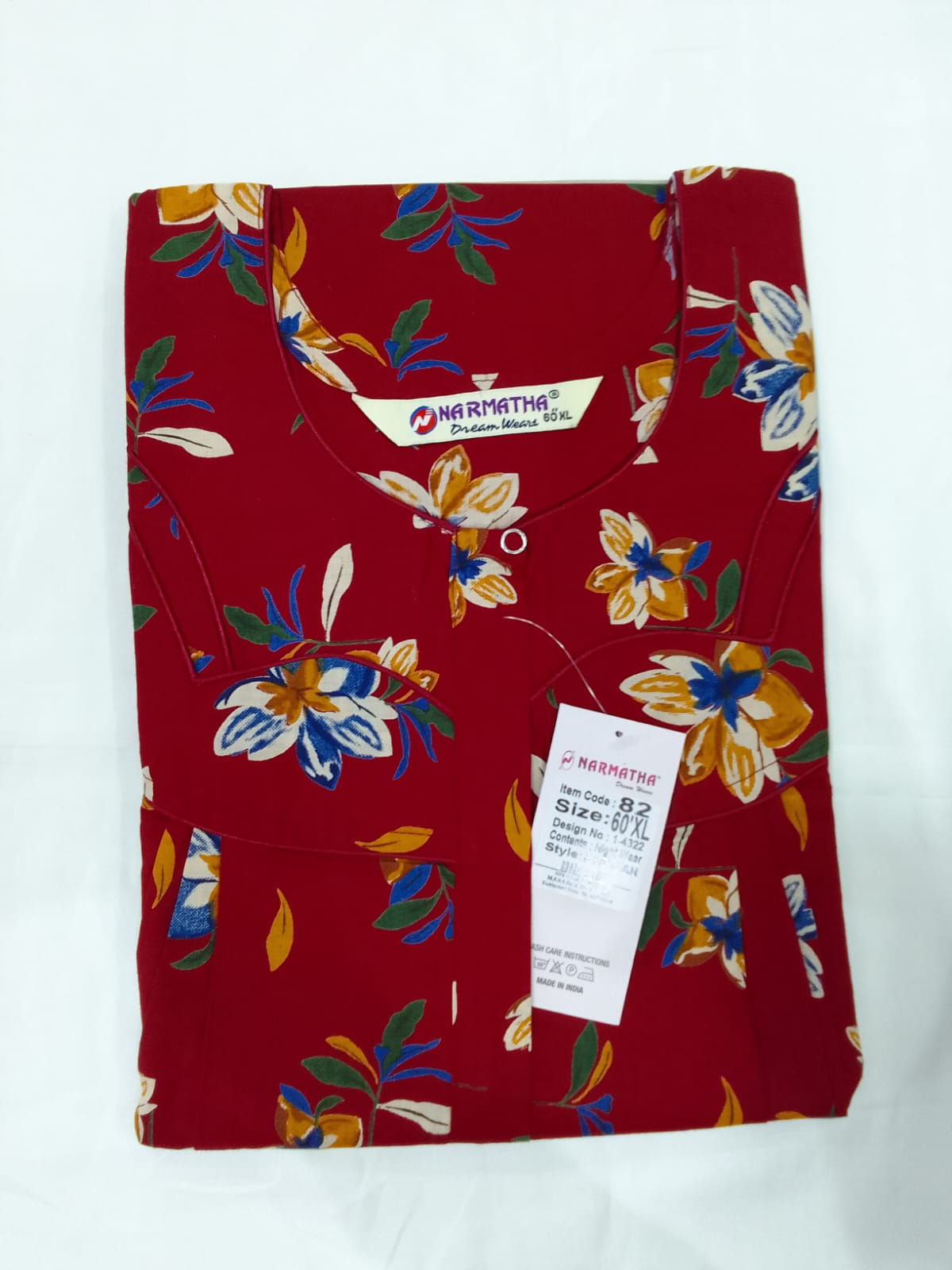 Cotton-Regular-Pleated-With Mob Pocket-Elegant Print-Premium Range-Comfort Wear