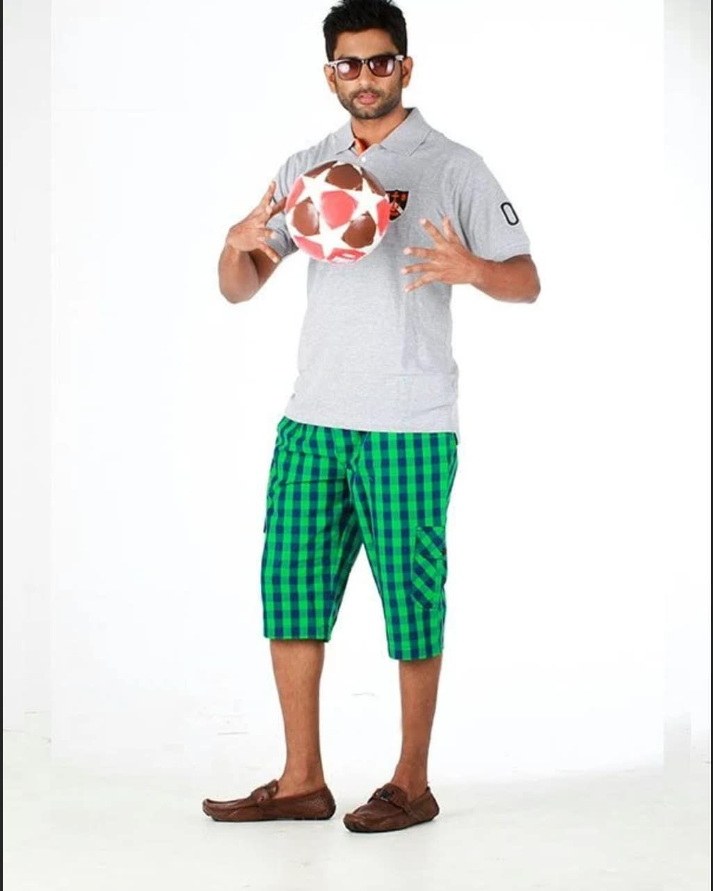 Cotton-Gents Bermudas