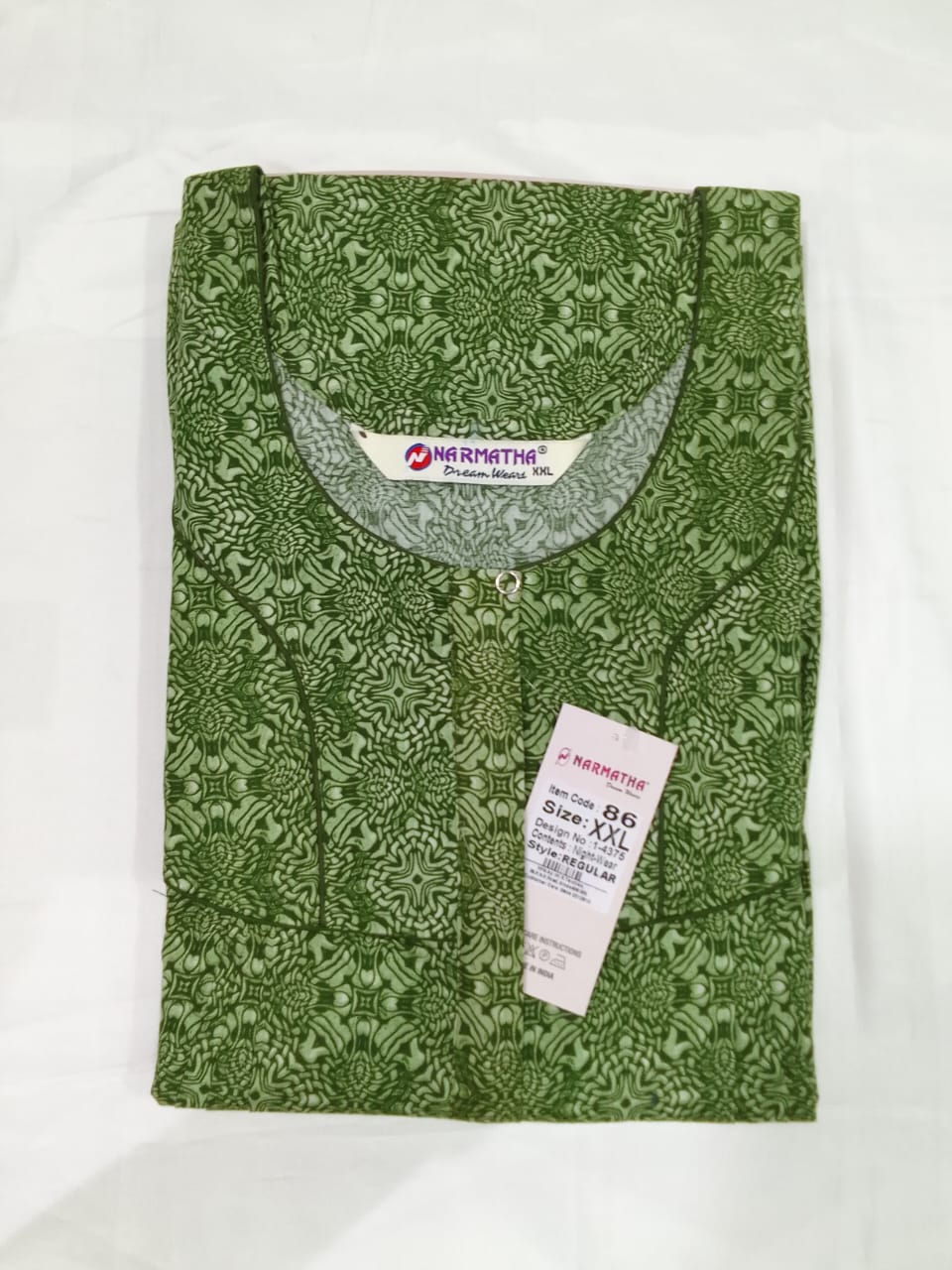 Cotton-Regular-Pleated-With Mob Pocket-Elegant Print-Premium Range-Comfort Wear